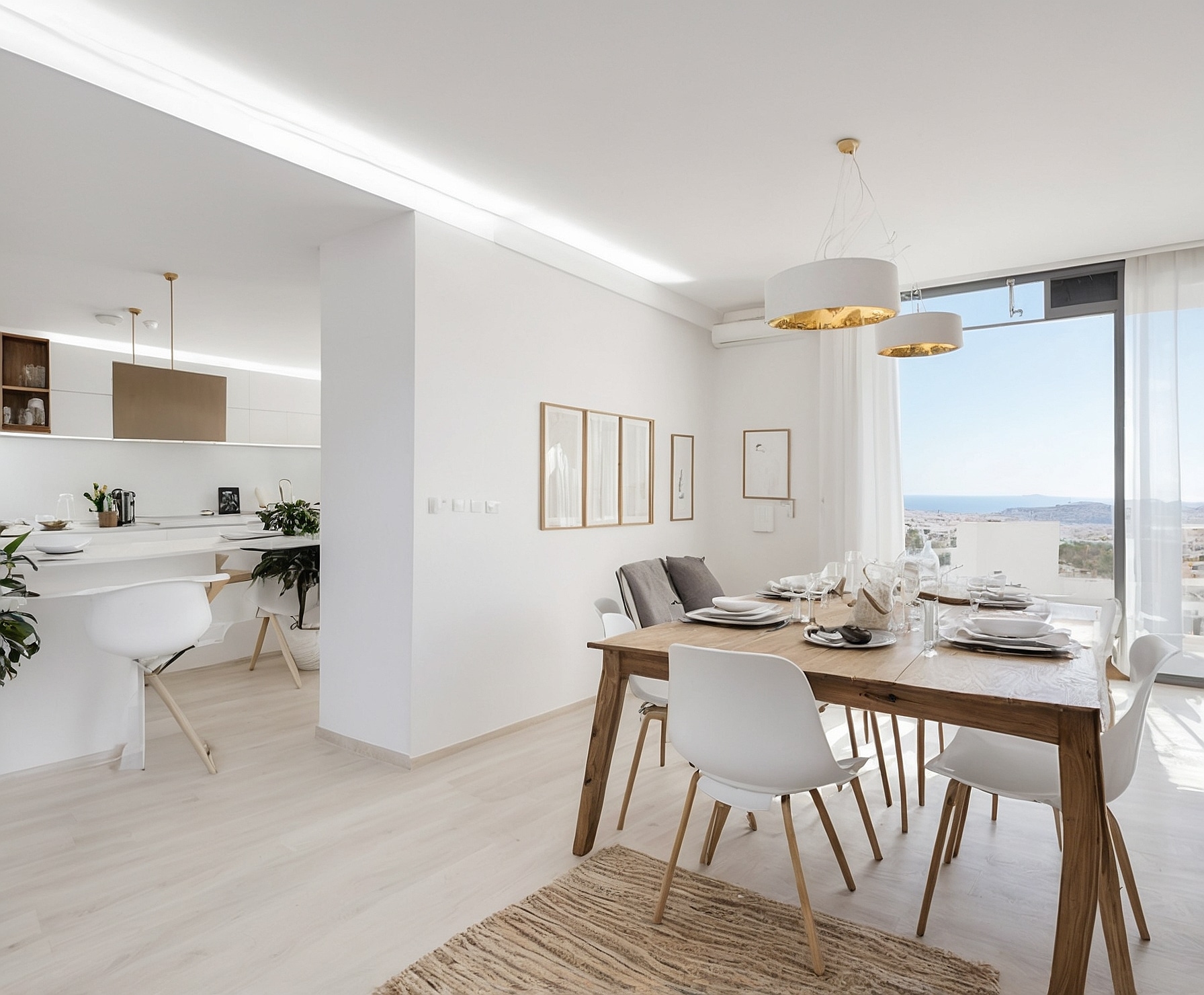 Reforma integral de piso moderno en Alicante.